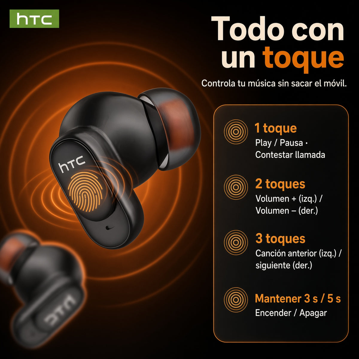 Auriculares HTC